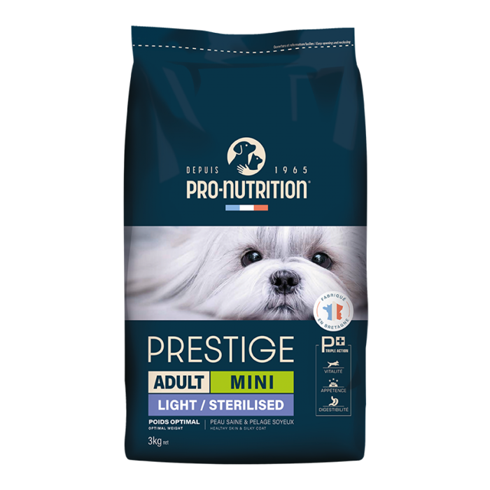 Flatazor Prestige Light & Sterilized Mini Xira Trofi Diaitis ga Enilikous Steiromenous Skulous Mikrosomon Fulon 3kg